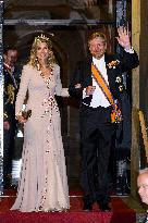 Royal Dinner for Diplomatic Corps in Amsterdam