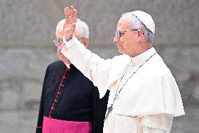 Pope Leo XIV Addresses Media in Vatican