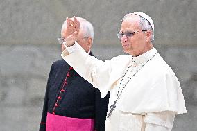 Pope Leo XIV Addresses Media in Vatican