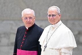 Pope Leo XIV Addresses Media in Vatican