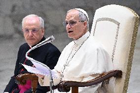 Pope Leo XIV Addresses Media in Vatican
