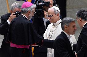 Pope Leo XIV Addresses Media in Vatican