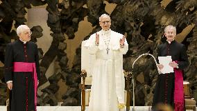 Pope Leo XIV Addresses Media in Vatican