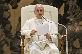 Pope Leo XIV Addresses Media in Vatican