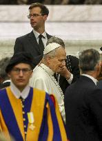 Pope Leo XIV Addresses Media in Vatican