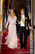 Royals At Diplomatic Corps Annual Diner - Amsterdam