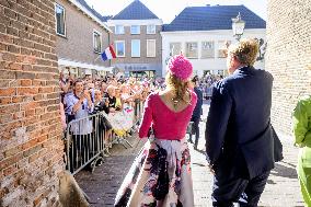 Royal Couple's Regional Visit - Netherlands