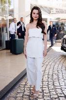 Cannes Patricia Rebecca Armstrong exit Hotel Martinez MP