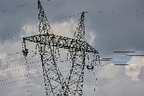 High-Voltage Line Installed for Data4 Data Center - Marcoussis