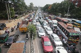 Traffic Jam in Dhaka - Bangladesh
