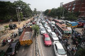 Traffic Jam in Dhaka - Bangladesh
