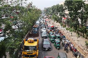 Traffic Jam in Dhaka - Bangladesh