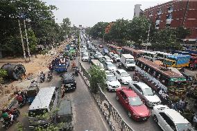 Traffic Jam in Dhaka - Bangladesh