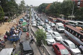Traffic Jam in Dhaka - Bangladesh
