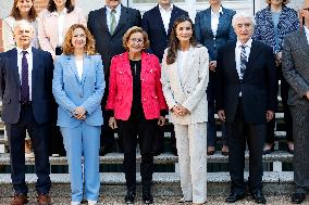 Queen Letizia Working Meeting - Madrid