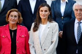 Queen Letizia Working Meeting - Madrid