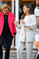 Queen Letizia Working Meeting - Madrid