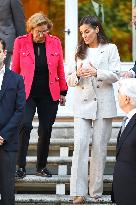 Queen Letizia Working Meeting - Madrid