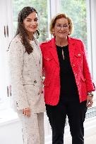 Queen Letizia Working Meeting - Madrid