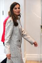 Queen Letizia Working Meeting - Madrid