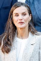 Queen Letizia Royal Audiences - Madrid