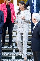 Queen Letizia Royal Audiences - Madrid