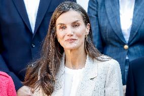 Queen Letizia Royal Audiences - Madrid