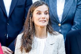 Queen Letizia Royal Audiences - Madrid