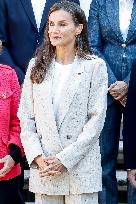 Queen Letizia Royal Audiences - Madrid