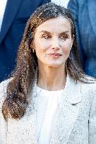 Queen Letizia Royal Audiences - Madrid