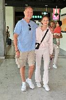 Cannes Renny Harlin At Nice Airport JR