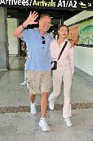 Cannes Renny Harlin At Nice Airport JR