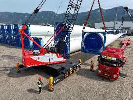 Wind Power Equipment Exported To Vietnam