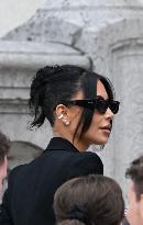 Kim Kardashian Arrives at Paris Courthouse for Robbery Trial Testimony