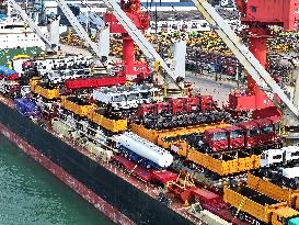 Chinese Construction Cachinery Export
