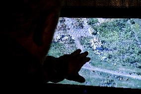 Ukrainian UAV pilots operate Domakha reconnaissance drone in Donetsk region