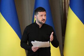 News conference of Volodymyr Zelenskyy on May 13, 2025