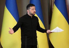 News conference of Volodymyr Zelenskyy on May 13, 2025