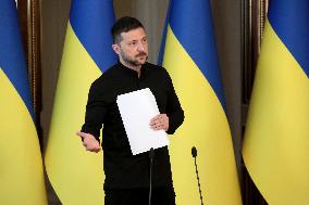 News conference of Volodymyr Zelenskyy on May 13, 2025