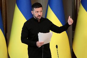 News conference of Volodymyr Zelenskyy on May 13, 2025