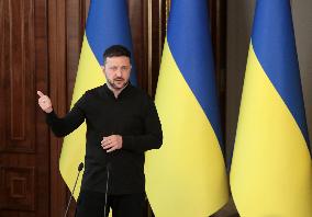 News conference of Volodymyr Zelenskyy on May 13, 2025