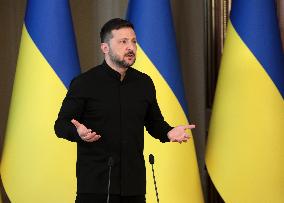 News conference of Volodymyr Zelenskyy on May 13, 2025