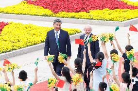 Xi Jinping and Brazilian President Hold Talks in Beijing