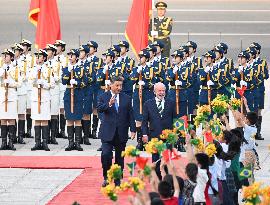 Xi Jinping and Brazilian President Hold Talks in Beijing