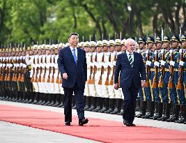 Xi Jinping and Brazilian President Hold Talks in Beijing