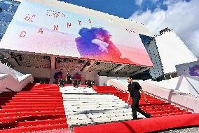 Cannes - Red Carpet Roll Out