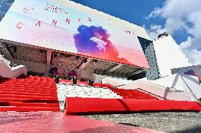 Cannes - Red Carpet Roll Out