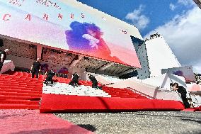 Cannes - Red Carpet Roll Out