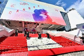 Cannes - Red Carpet Roll Out