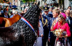 Dutch Royals Visit Utrecht Region - Netherlands
